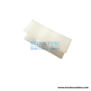 Elevator slider clip white use for Thyssen Fermator 