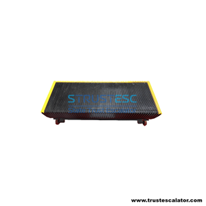 HE645A045J02 Step Use for Hyundai Escalator 1000mm 30 Degree Black Color