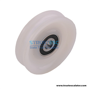 Lift door roller round groove OD70mm W17mm Bearing 6200