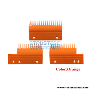 S655B6 S655B009H02 Plastic Comb Use for Hyundai Escalator Orange Color