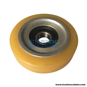 Step Chain Roller Use for Otis Sigma Escalator OD80mm W22mm Bearing 6202RS 