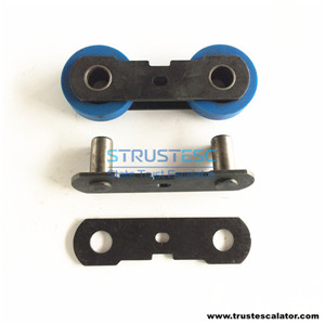 Travelator Pallet Chain Cconvey Chain 220KN Roller 80mm Use for 9500 Otis Travelator 